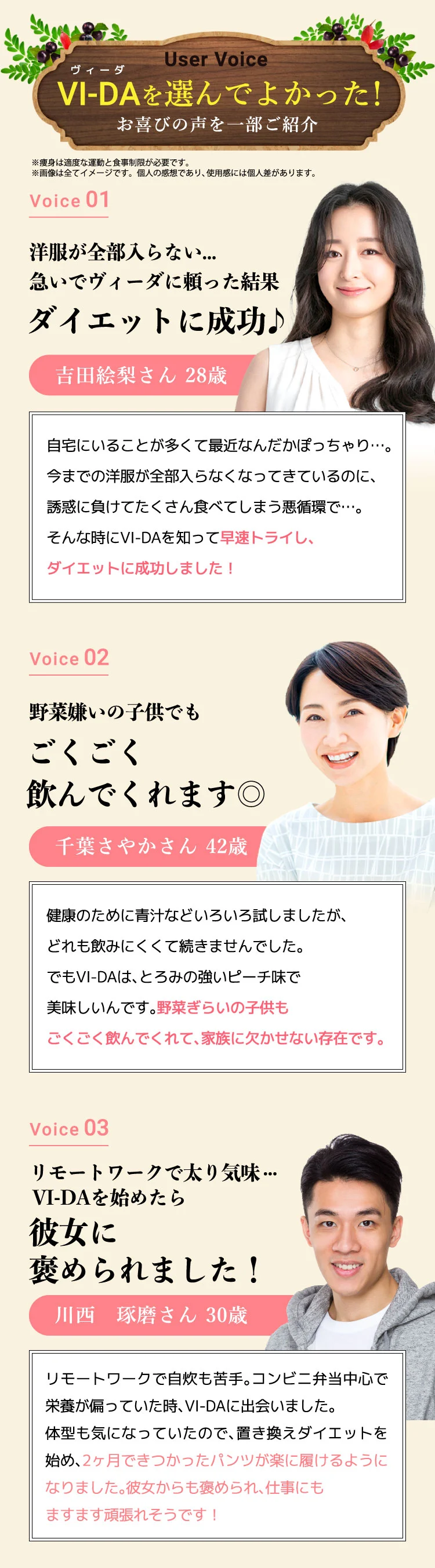 栄養特化型グリーンスムージー VI-DA