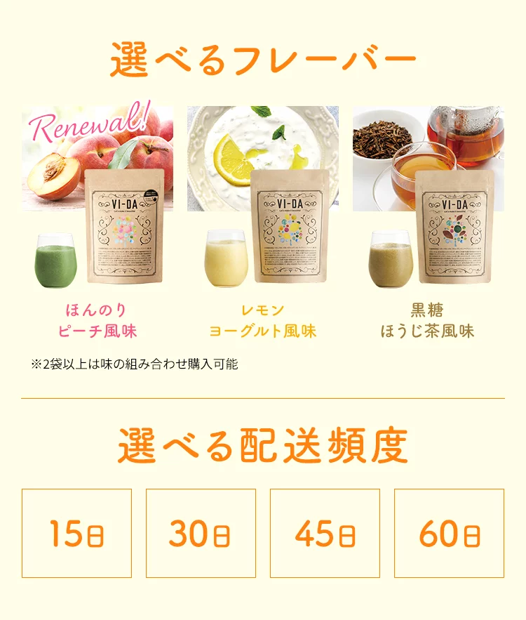 栄養特化型グリーンスムージー VI-DA